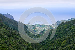 View from Levada da Portela, Madeira, Portugal photo