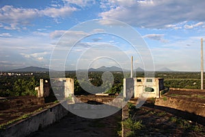 View of LeÃÂ³n - chain of Volcanos in the background at Fortress LeÃÂ³n photo
