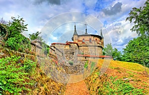 View of Lichtenstein Castle in Baden-Wurttemberg, Germany