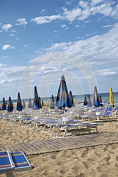 View of Lido Morelli beach club