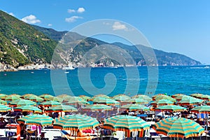 View of Ligurian coast photo