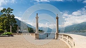 A view like from a fairy tale; Bellagio, Lake Como, Italy, Europe photo
