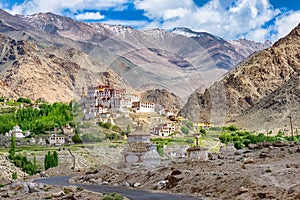 View of Likir Monastery in Ladakh region, India