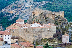View of Linares de Mora, Spain