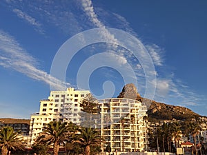 View of Lions Head at Sunset