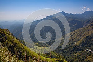 View from Little Adam`s Peak, Sri Lanka
