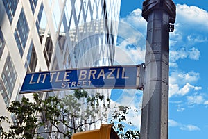 View of little brazil Street photo