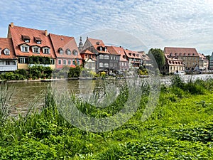 View of Little Venice in Bamberg