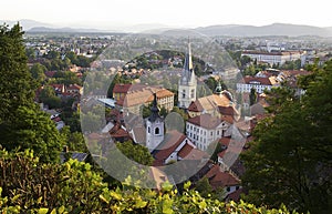 View of Ljubljana, Slovenia photo