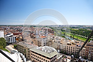 View of Lleida city photo