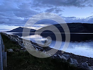 A view of Loch Eli near Fort William photo