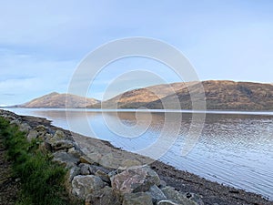 A view of Loch Eli near Fort William photo