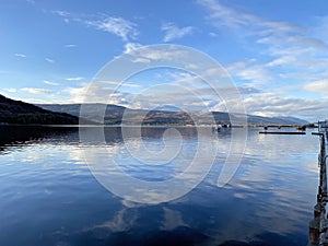 A view of Loch Eli near Fort William photo