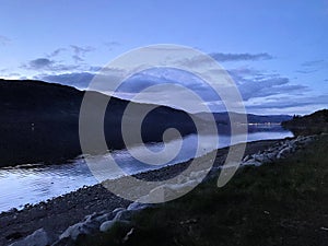 A view of Loch Eli near Fort William photo