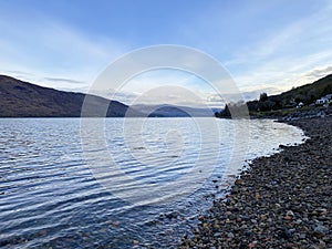 A view of Loch Eli near Fort William photo