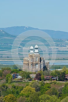 View of Logan Temple