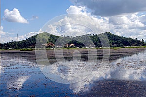 View of loktak lake manipur