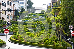 View of Lombard Street photo