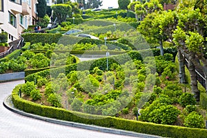 View of Lombard Street