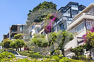 View of Lombard Street