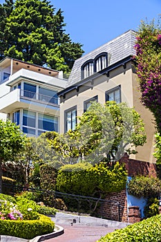 View of Lombard Street,