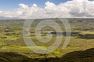 View from the Longonot volcano, Ken