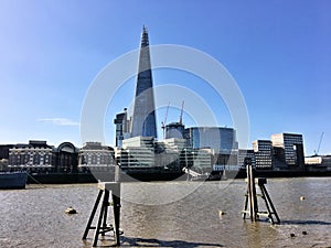 A view looking across the river Thames