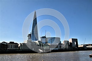 A view looking across the river Thames