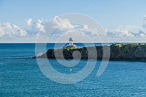 A view looking out to sea from Amber Cove, Dominion Republic photo