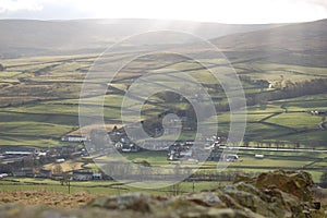 Weardale view looking south over Daddry Shield photo