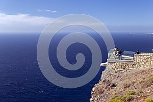 View from the lookout point Mirador del Balcon on Gran Canaria photo