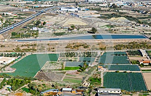 View from Lorca Castle north