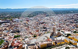 View from Lorca Castle