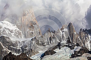 View of Los Glaciares National Park, El Chalten,Patagonia, Argentina