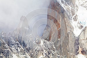 View of Los Glaciares National Park, El Chalten,Patagonia, Argentina