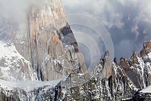 View of Los Glaciares National Park, El Chalten,Patagonia, Argentina