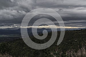 Pohled na Nízké Tatry