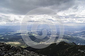 View of low tatras