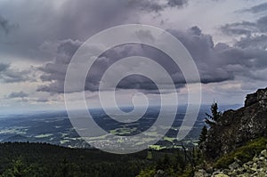 Pohled na Nízké Tatry