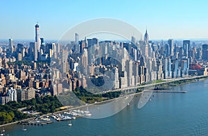 View of Lower Manhattan, New York City