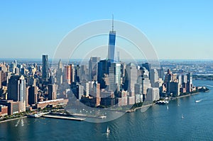 View of Lower Manhattan, New York City