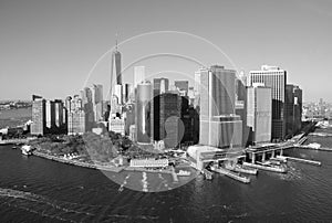 View of Lower Manhattan, New York City