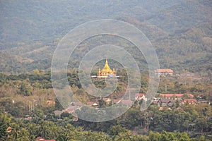 View Luang Prabang from Phusi hill.