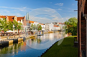 View of Lubeck, Germany