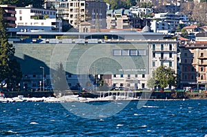 View of Lugano city LAC Cultural Center