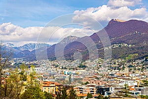 View of Lugano