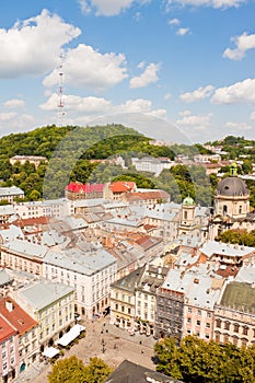 View of Lviv (Lvov), Ukraine photo