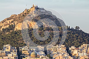 Lycabettus hill, Athens, Greece