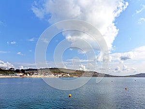 A View of Lyme Regis from the Harbour