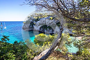 Macarelleta beach, Menorca, Spain photo